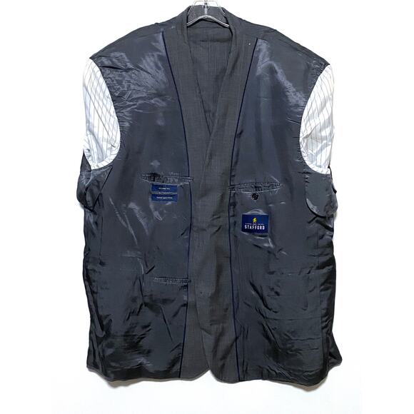 Stafford Separate Super 100s Wool Suit Jacket Executive 54 Blong Career Office - Picture 5 of 9